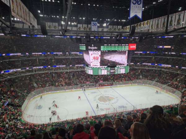 United Center, section: 319, row: 10, seat: 12
