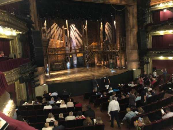 CIBC Theatre, section: Dress Circle L, row: A, seat: 1