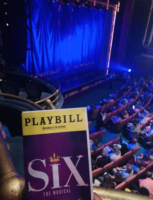 National Theatre, DC, section: Mezzanine Box 5, row: A, seat: 2