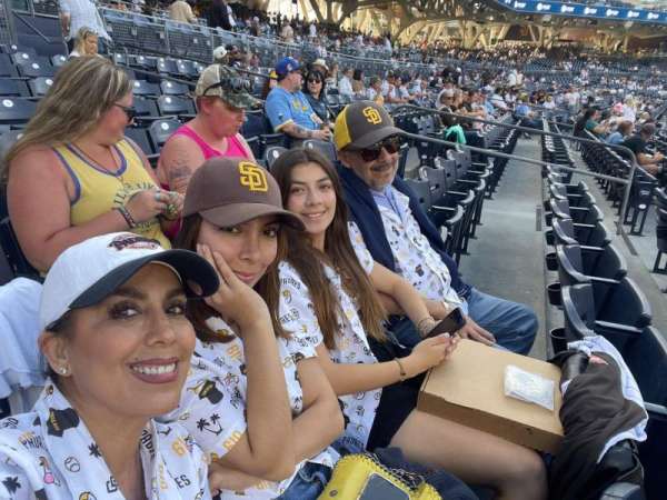 Petco Park, section: 108, row: 16, seat: 15