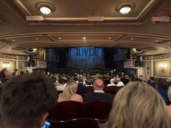 Gielgud Theatre, section: Stalls, row: T, seat: 13