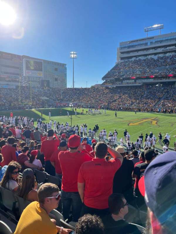 Mountain America Stadium, section: 28, row: 18, seat: 5
