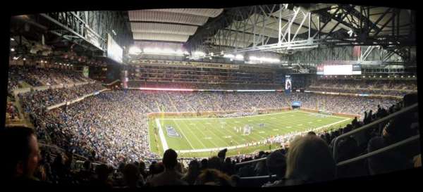 Ford Field, section: 326, row: 13, seat: 25