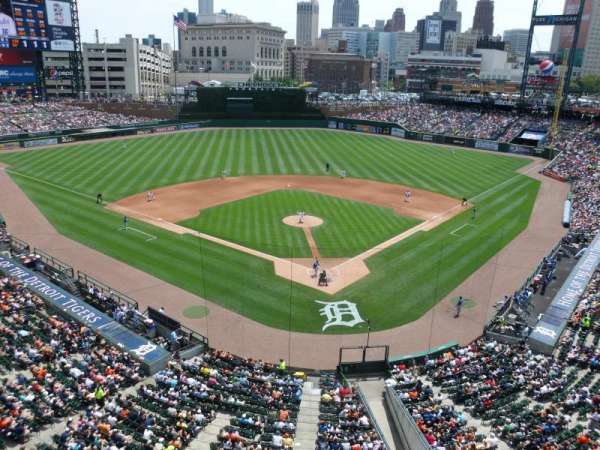 Comerica Park, section: 328, row: A, seat: 10