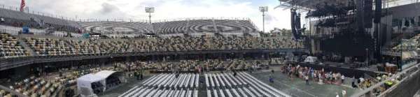 Credit One Stadium, section: 210, row: A, seat: 6