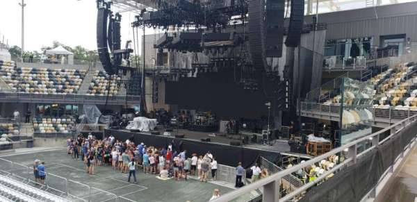 Credit One Stadium, section: 210, row: A, seat: 6
