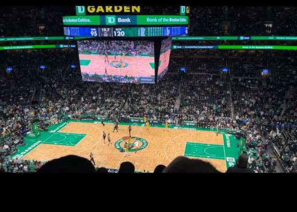 TD Garden, section: 315, row: 7
