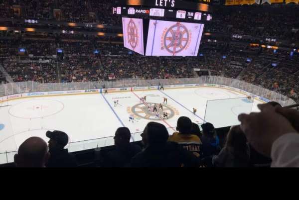 TD Garden, section: 303, row: 4