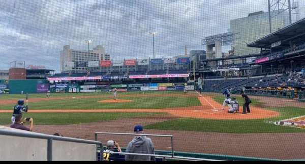 Dunkin' Park, section: 3, row: 3, seat: 10