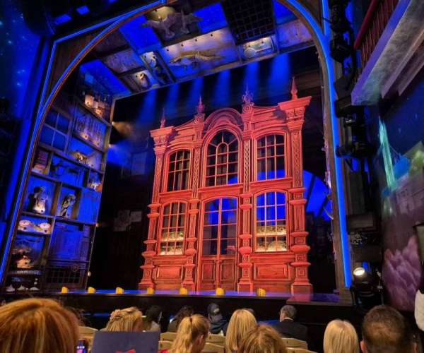 Savoy Theatre, section: Stalls, row: F, seat: 2