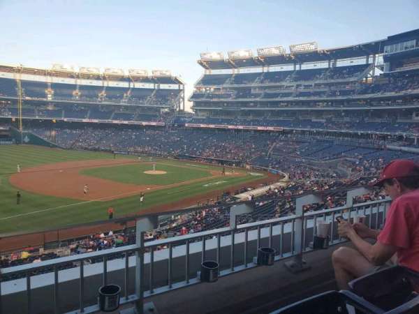 Nationals Park, section: 205, row: B, seat: 8