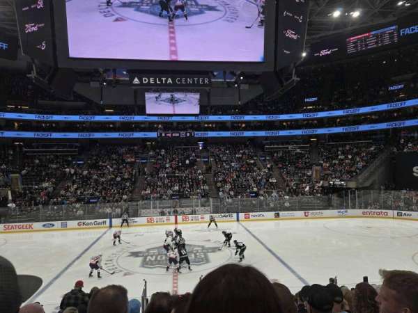 Delta Center, section: 7, row: 15, seat: 9