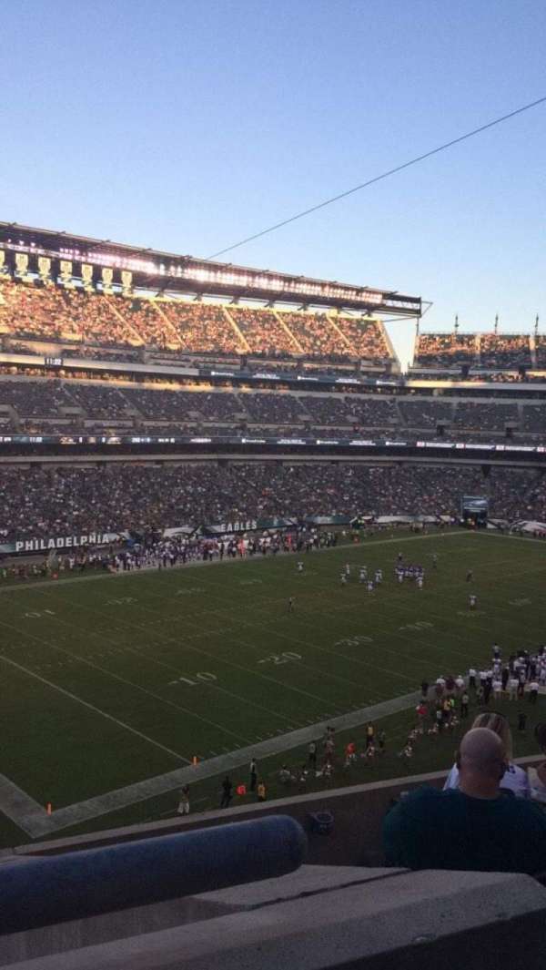 Lincoln Financial Field, section: C35, row: 10, seat: 14