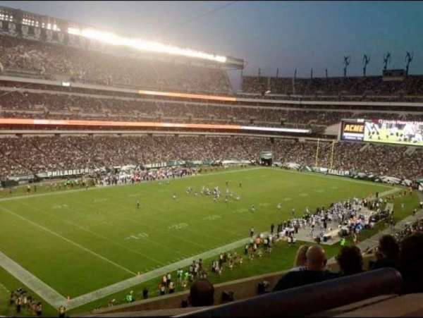 Lincoln Financial Field, section: C35, row: 10, seat: 15