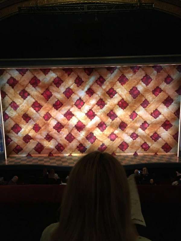 Lena Horne Theatre, section: Front Mezzanine C, row: B, seat: 108