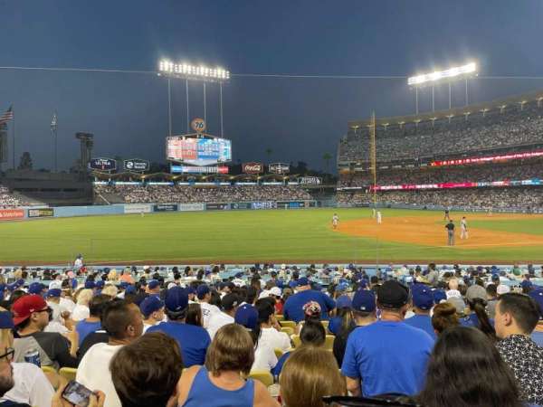 Dodger Stadium, section: 33FD, row: O, seat: 4