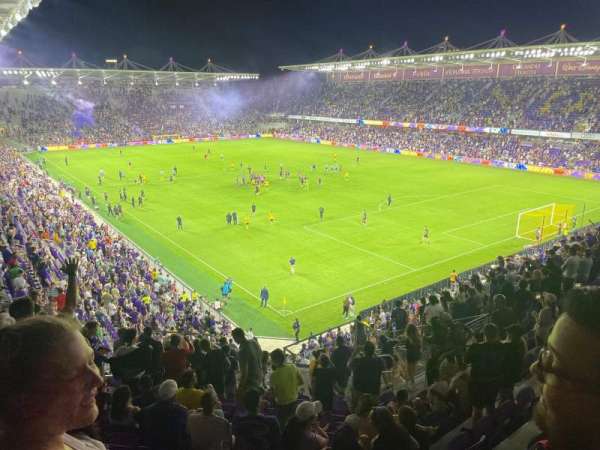 Inter&Co Stadium, section: 108, row: R, seat: 20