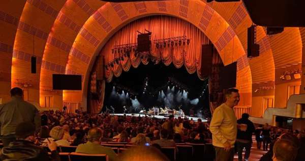 Radio City Music Hall, section: Orchestra 1, row: P, seat: 109