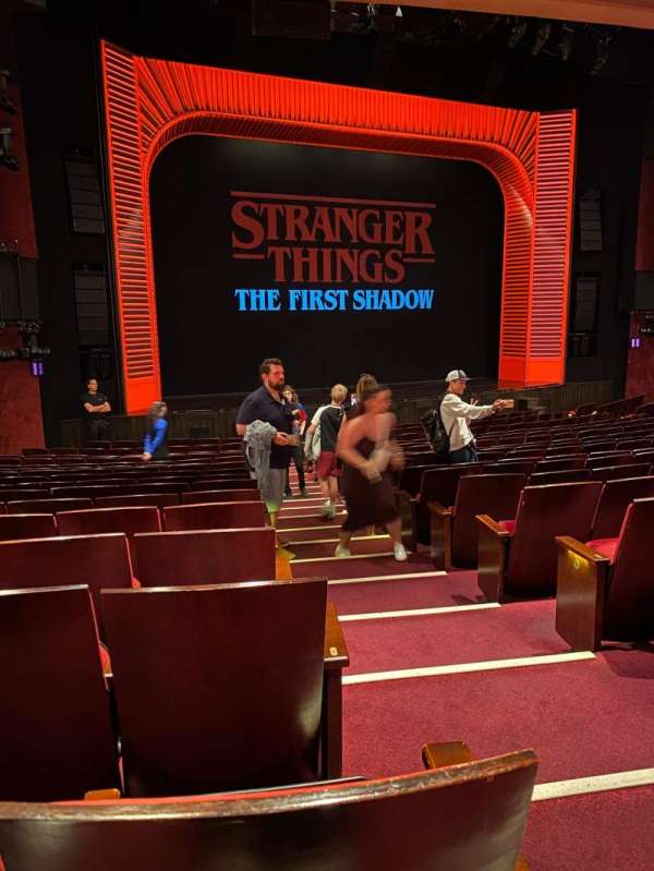 Marquis Theatre, section: Orchestra L, row: S, seat: 1