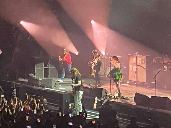 Kia forum, section: 111, row: 3, seat: 7