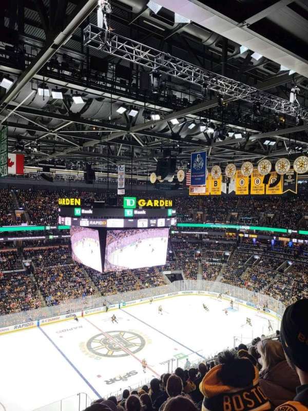 TD Garden, section: 303, row: 11, seat: 15