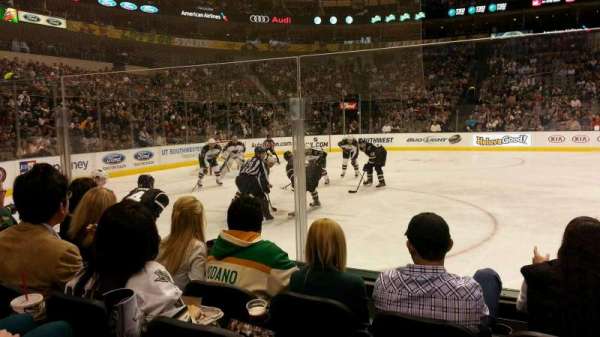 American Airlines Center, section: 108, row: D, seat: 10