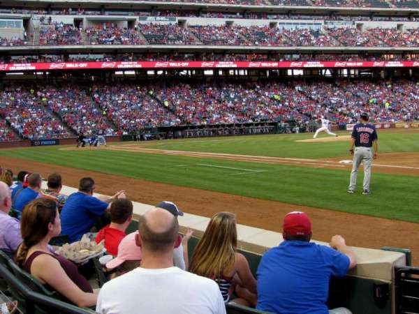 Globe Life Park in Arlington, section: 36, row: 2, seat: 1
