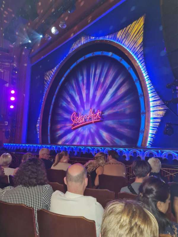 Dominion Theatre, section: Stalls, row: E, seat: 4
