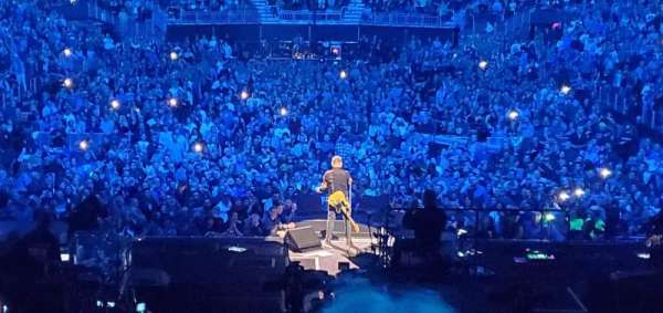 Fiserv Forum, section: 122, row: 19, seat: 9