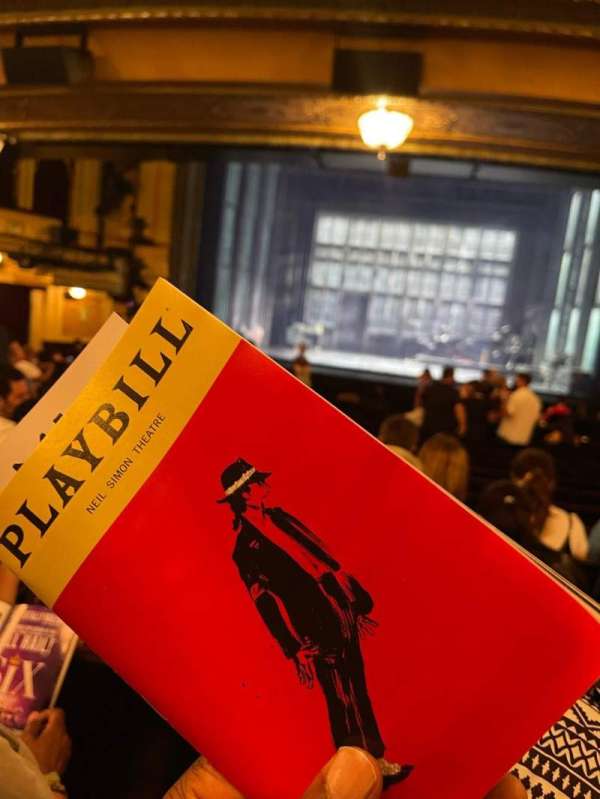 Neil Simon Theatre, section: Orchestra C, row: U, seat: 108