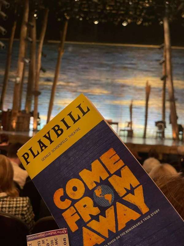 Gerald Schoenfeld Theatre, section: Orchestra C, row: F, seat: 107