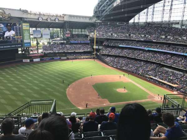 American Family Field, section: 431, row: 15, seat: 12
