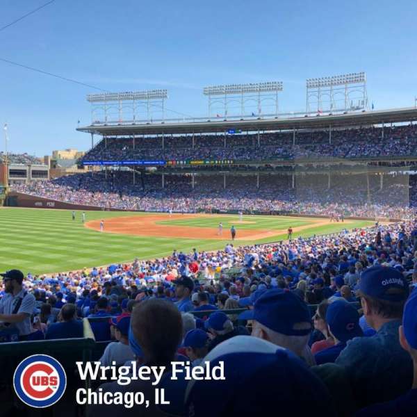 Wrigley Field, section: 205, row: 6, seat: 7