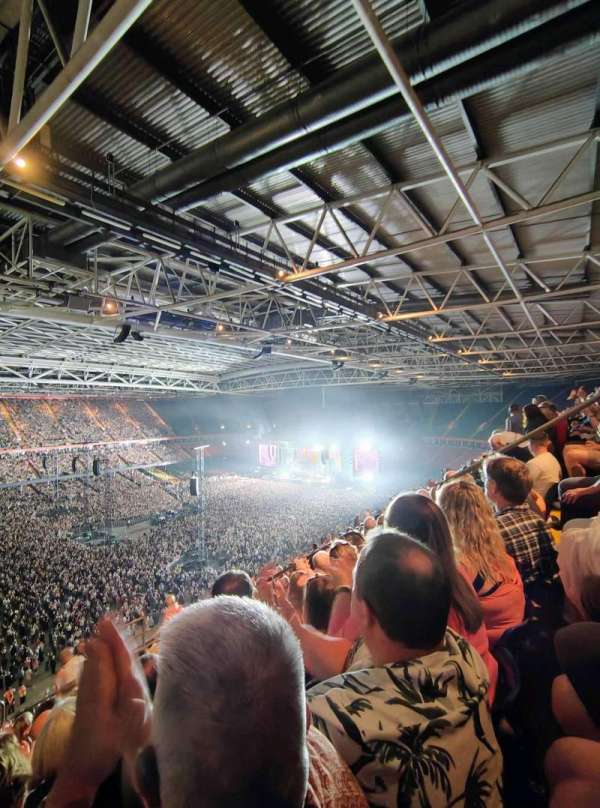 Principality Stadium, section: U13, row: 20, seat: 25