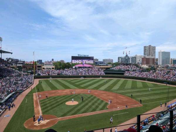 Wrigley Field, section: 321R, row: 3, seat: 14