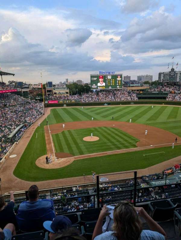 Wrigley Field, section: 321R, row: 5, seat: 14