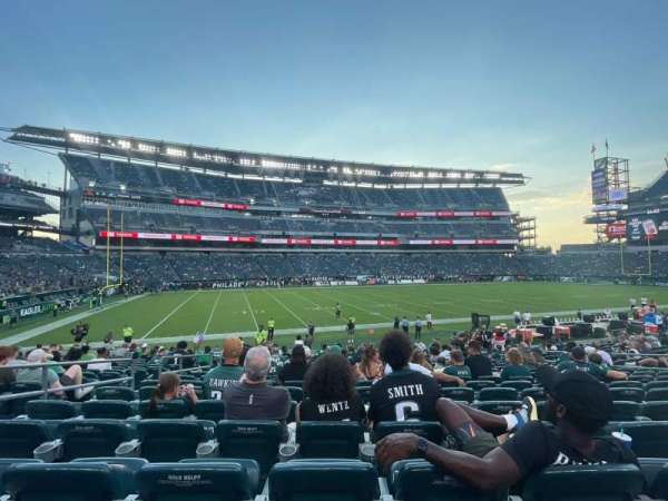 Lincoln Financial Field, section: 117, row: 18, seat: 18