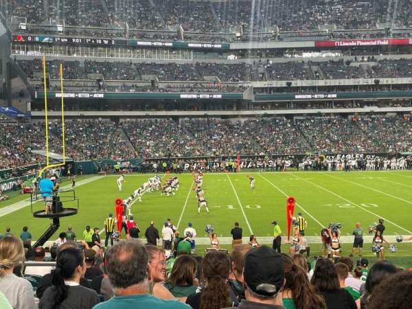 Lincoln Financial Field, section: 117, row: 18, seat: 18