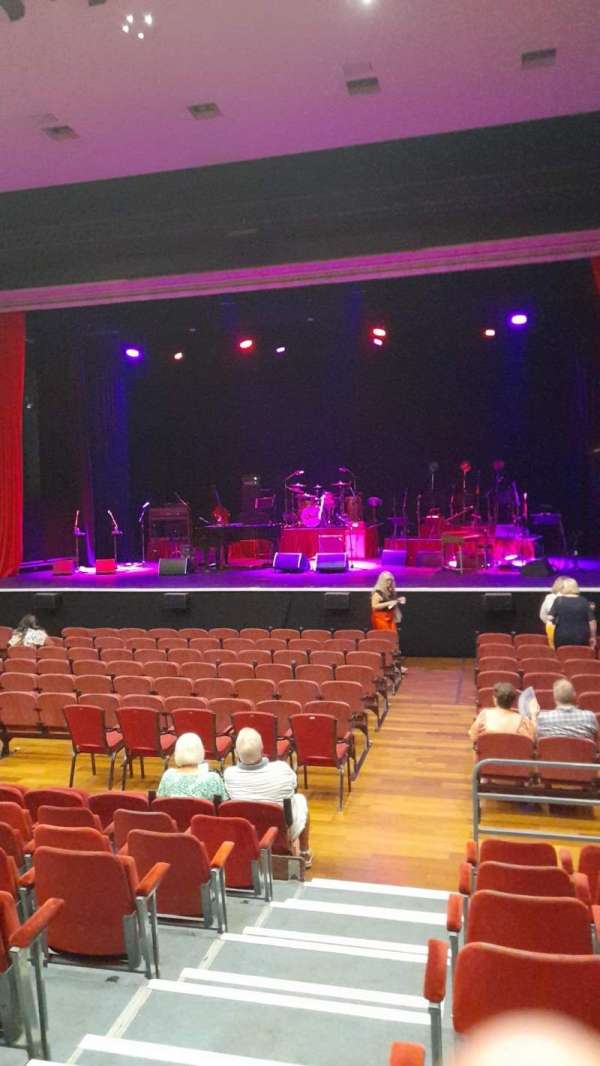 Alban Arena, section: Stalls, row: O, seat: 8
