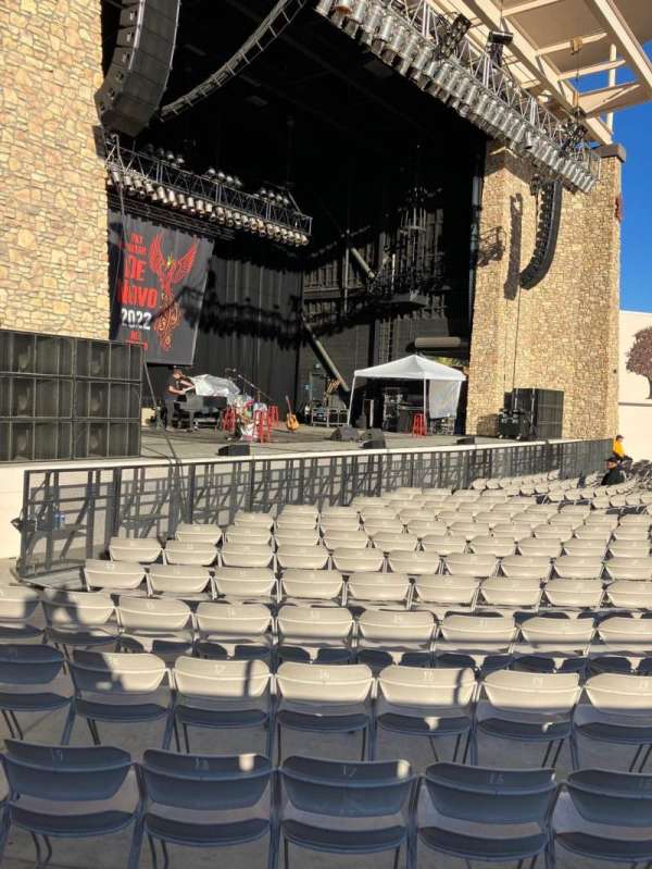 Vina Robles Amphitheatre, section: 203, row: A, seat: 17