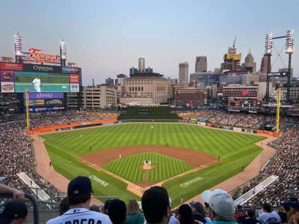 Comerica Park, section: 327