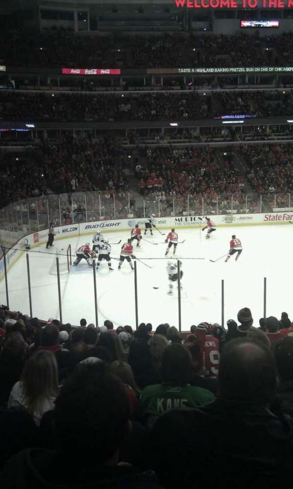 United Center, section: 114, row: 10, seat: 18