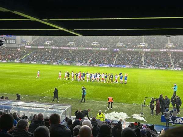 Ibrox Stadium, section: SE5, row: U, seat: 131
