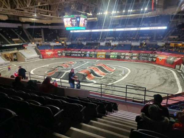 DCU Center, section: 208, row: J, seat: 9