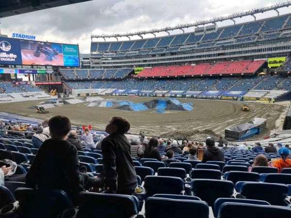 Gillette Stadium, section: 126, row: 36, seat: 12