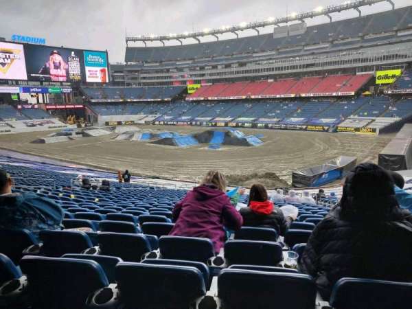 Gillette Stadium, section: 126, row: 36, seat: 5