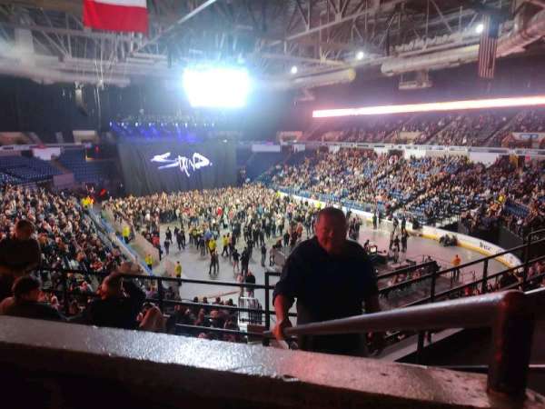 DCU Center, section: 204, row: E, seat: 1