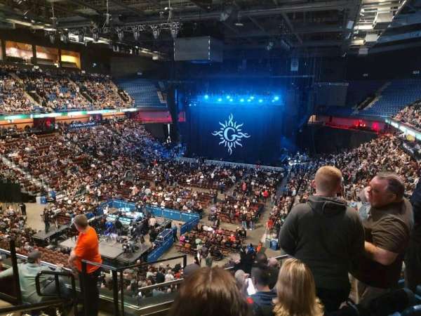 Mohegan Sun Arena, section: 110, row: F, seat: 14