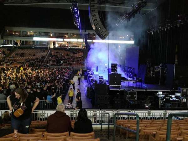 SNHU Arena, section: 121, row: L, seat: 1