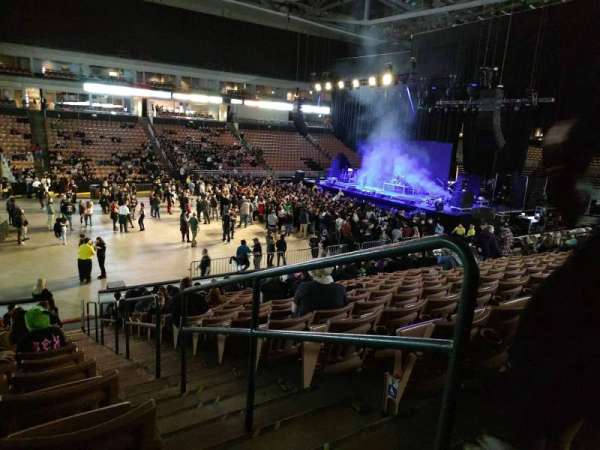 SNHU Arena, section: 123, row: R, seat: 1